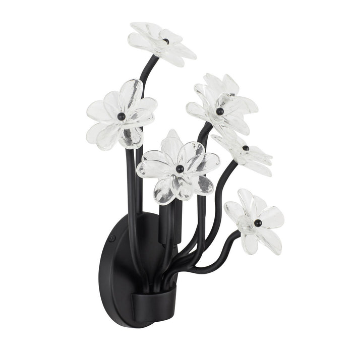 Varaluz 378W01MB One Light Wall Sconce, Matte Black