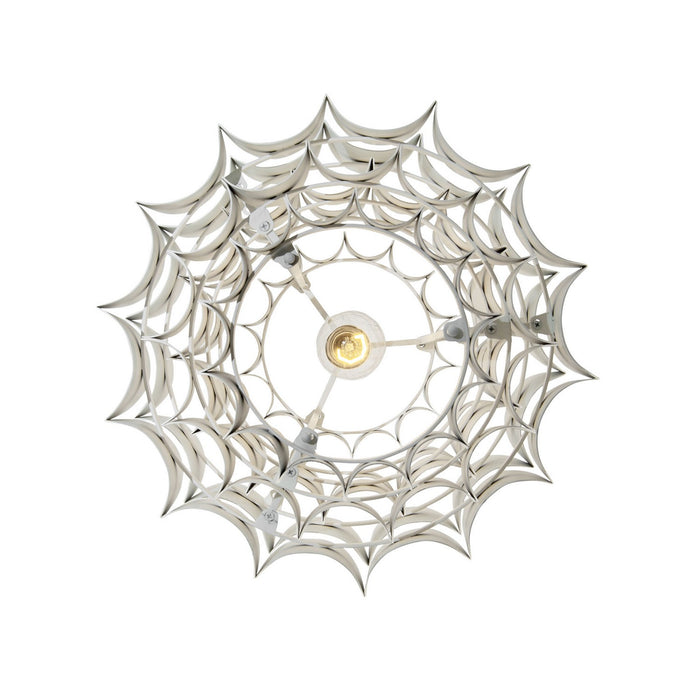 Varaluz 382P01MW One Light Pendant, Matte White