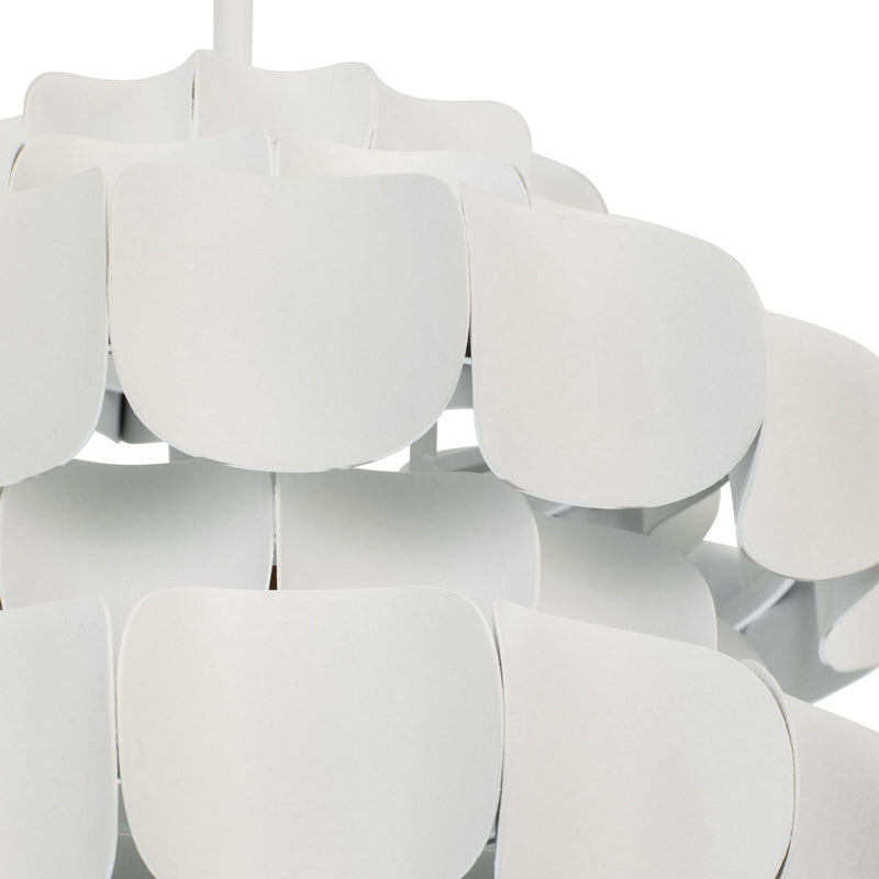 Varaluz 382P01MW One Light Pendant, Matte White