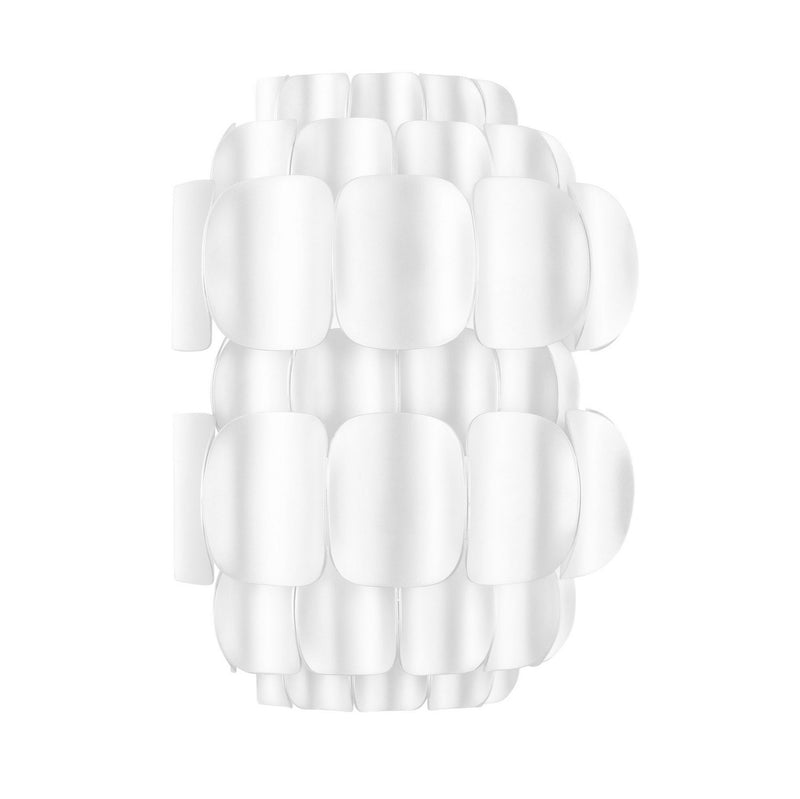Varaluz 382W01MW One Light Wall Sconce, Matte White