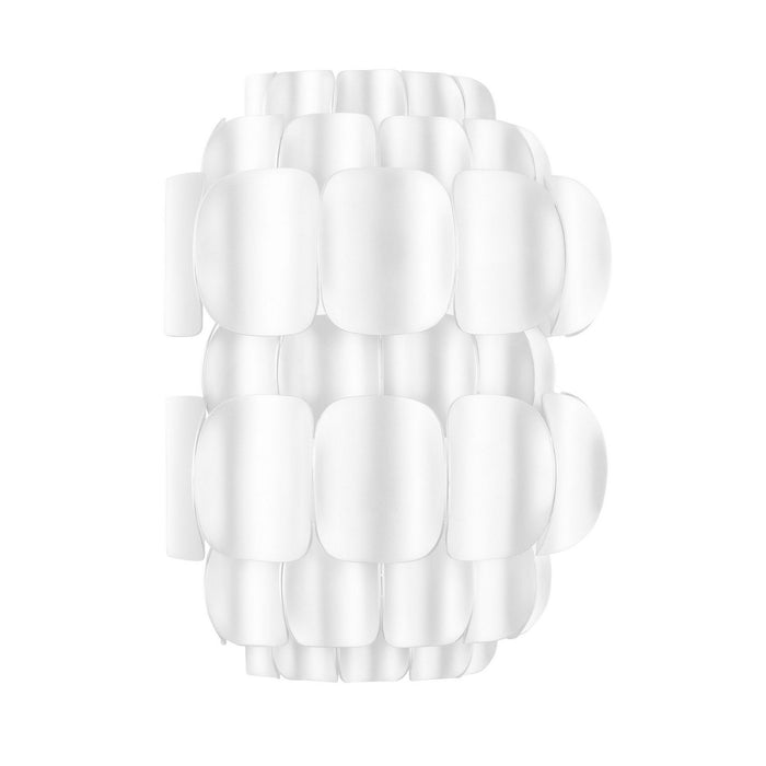 Varaluz 382W01MW One Light Wall Sconce, Matte White