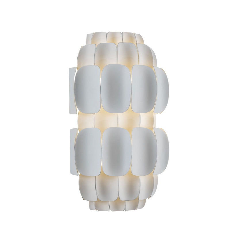 Varaluz 382W02MW Two Light Wall Sconce, Matte White