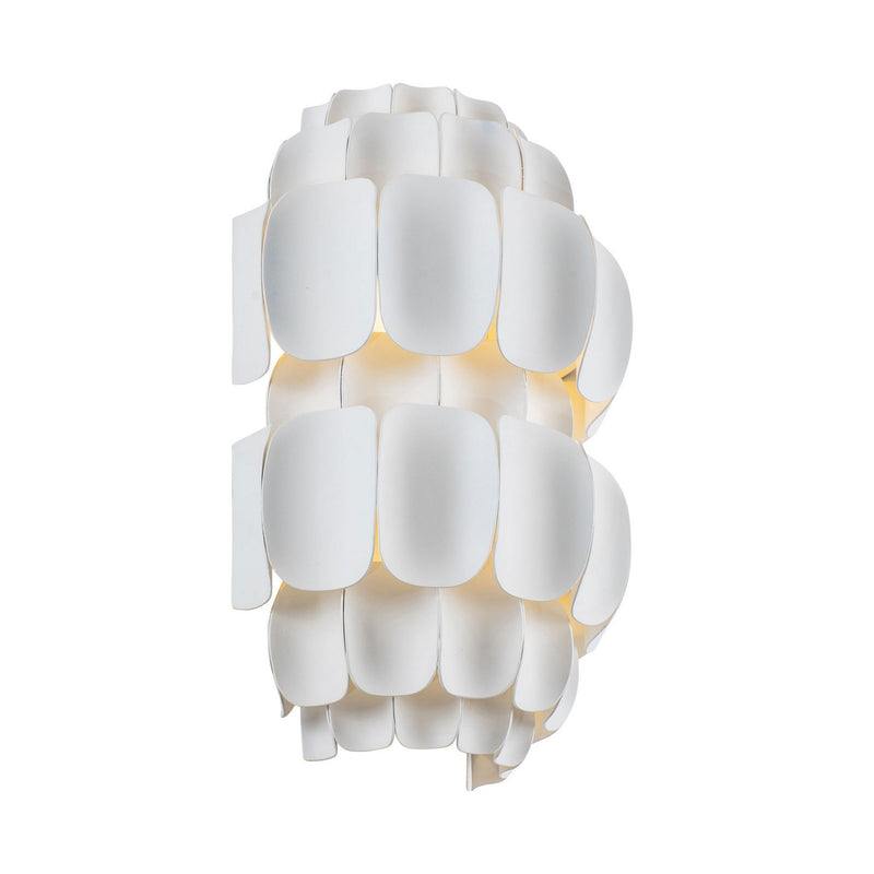 Varaluz 382W02MW Two Light Wall Sconce, Matte White