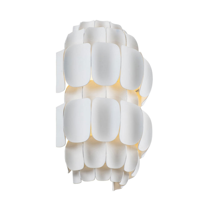 Varaluz 382W02MW Two Light Wall Sconce, Matte White