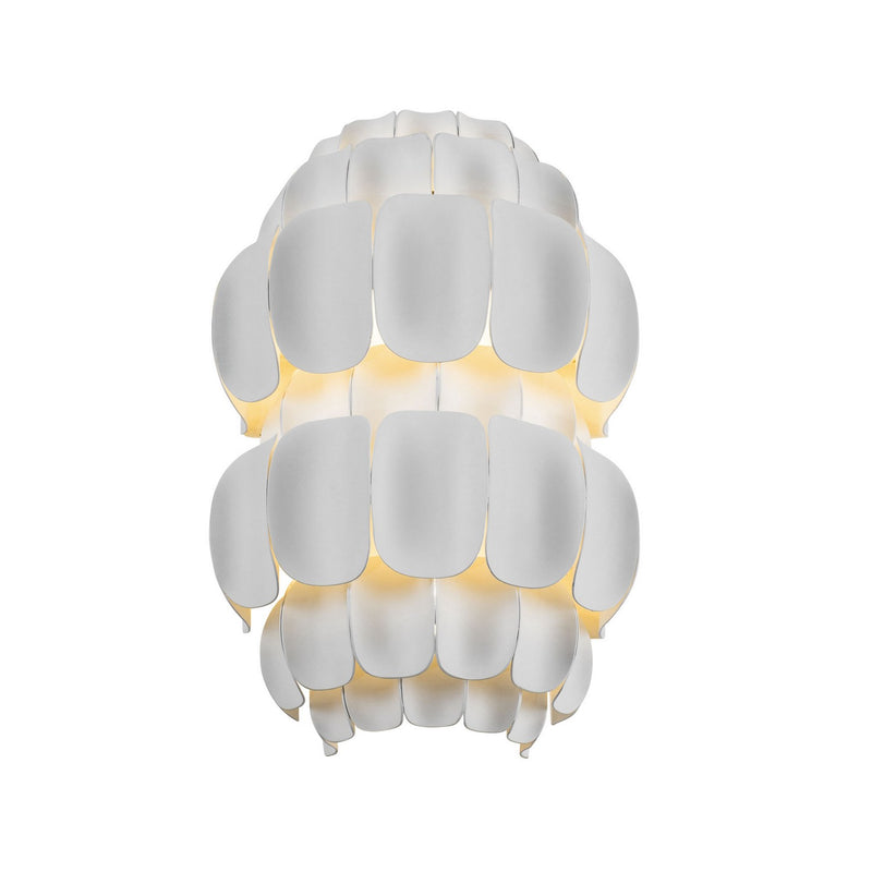Varaluz 382W02MW Two Light Wall Sconce, Matte White