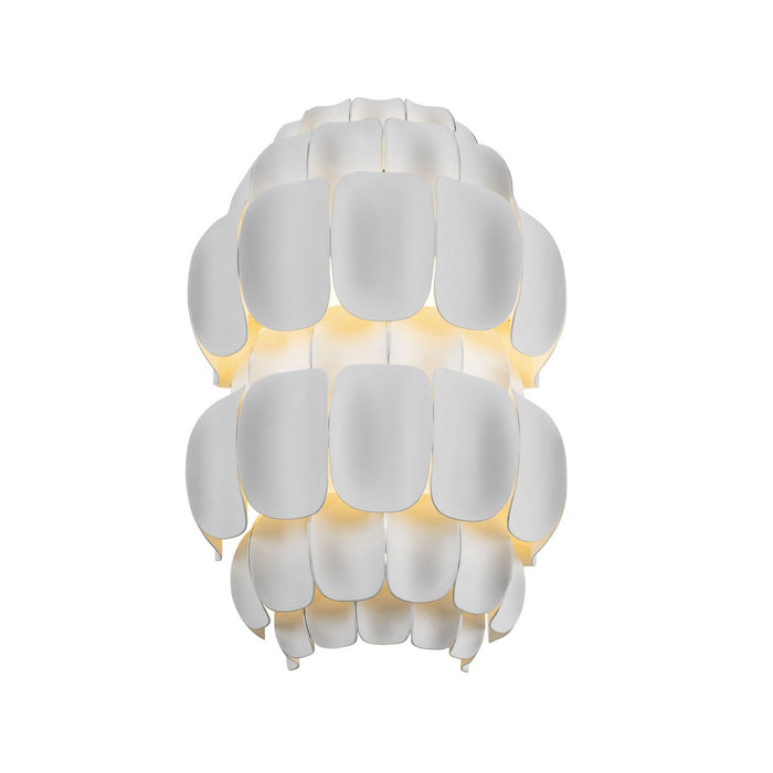 Varaluz 382W02MW Two Light Wall Sconce, Matte White