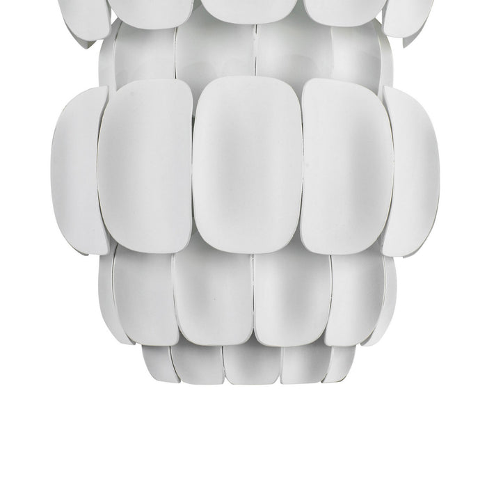 Varaluz 382W02MW Two Light Wall Sconce, Matte White