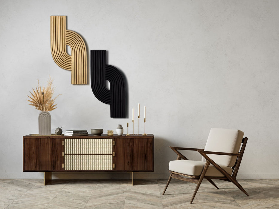 Varaluz 425WA70 Wall Art, Carbon