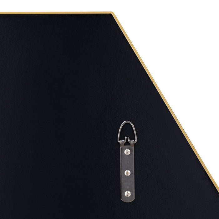 Varaluz 436MI30GO Mirror, Gold