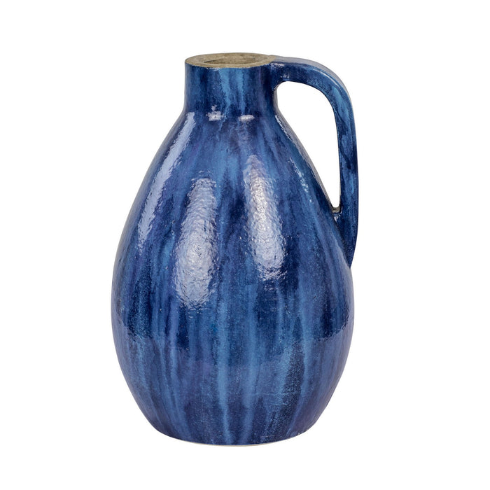 Varaluz 445VA01A Vase, Blue Lustro