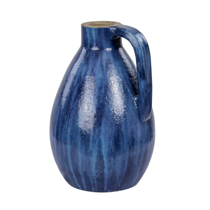 Varaluz 445VA01A Vase, Blue Lustro