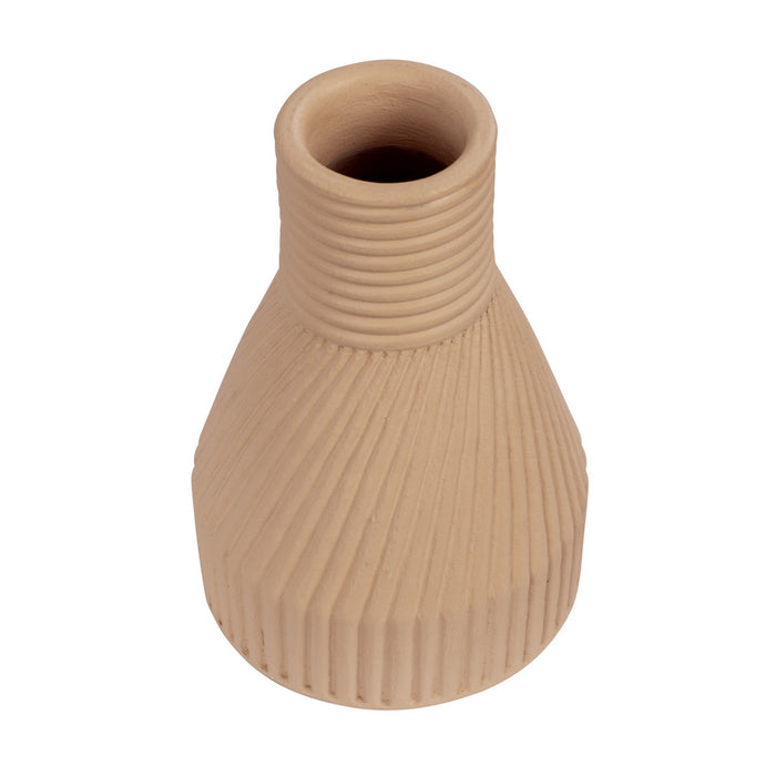 Varaluz 445VA03A Vase, Wash Brown