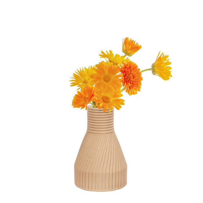 Varaluz 445VA03A Vase, Wash Brown
