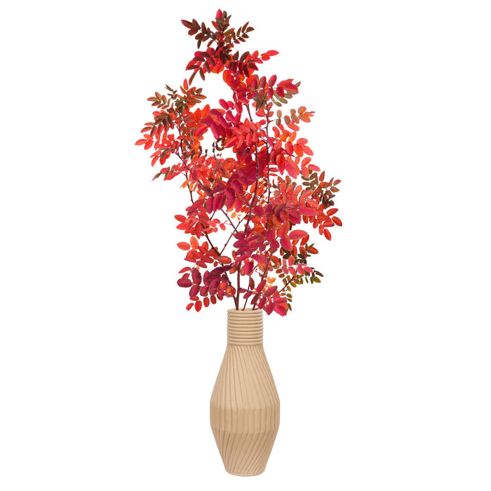 Varaluz 445VA03B Vase, Wash Brown