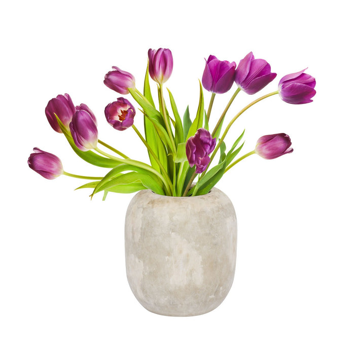 Varaluz 445VA05A Vase, Cafe au Lait