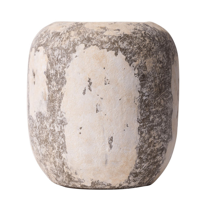 Varaluz 445VA05C Vase, Distressed Cafe au Lait