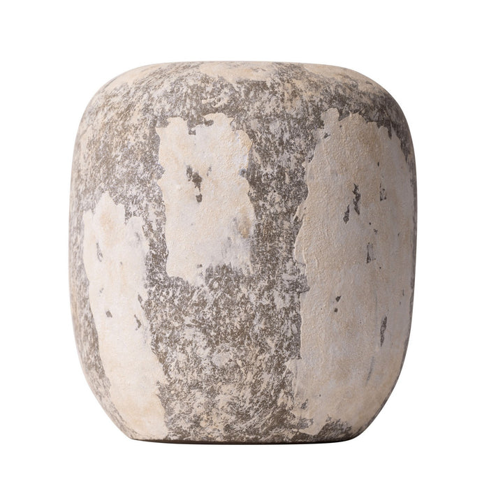Varaluz 445VA05C Vase, Distressed Cafe au Lait