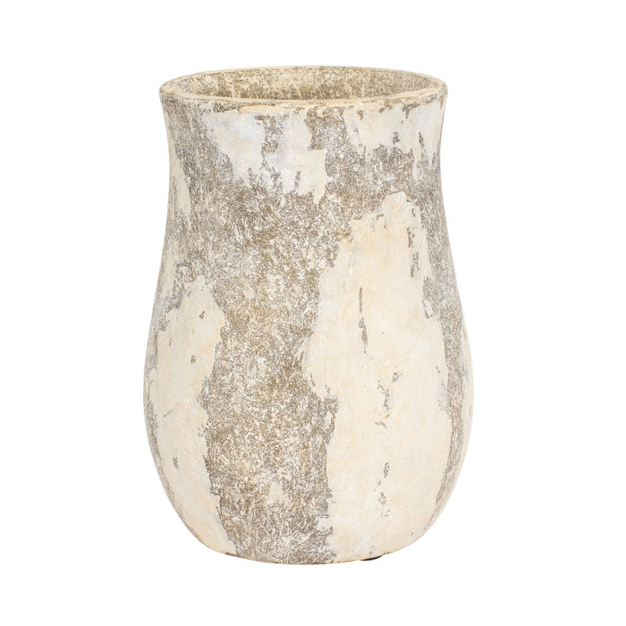 Varaluz 445VA05D Vase, Distressed Cafe au Lait