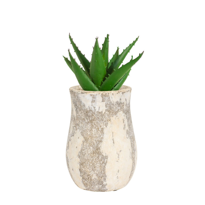 Varaluz 445VA05D Vase, Distressed Cafe au Lait