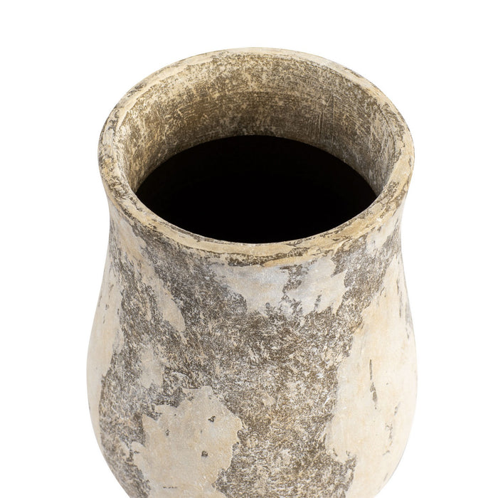 Varaluz 445VA05D Vase, Distressed Cafe au Lait