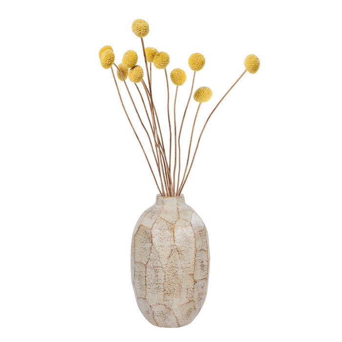 Varaluz 445VA07A Vase, Slate Brown W/White