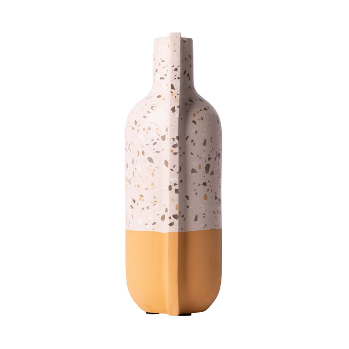 Varaluz 445VA09B Vase, Rose Terrazzo/Terracotta