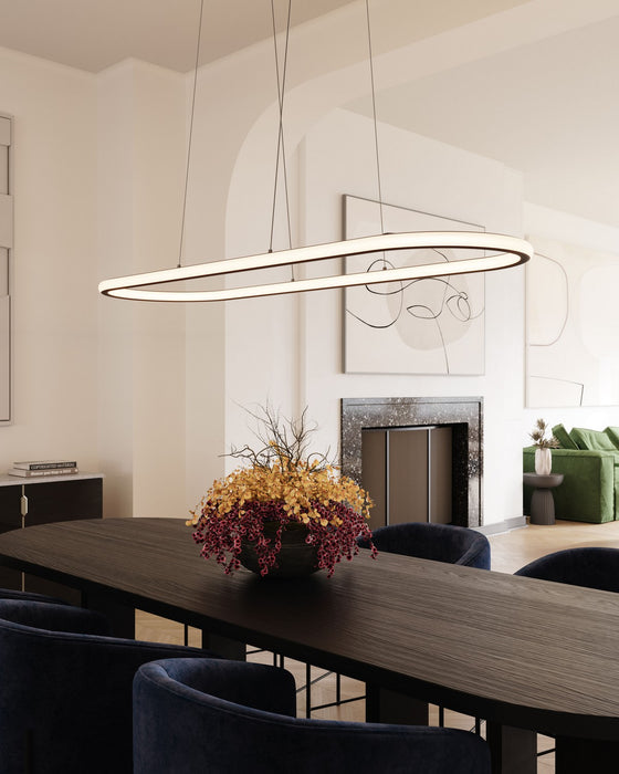 Sonneman 2243.25 LED Pendant, Satin Black