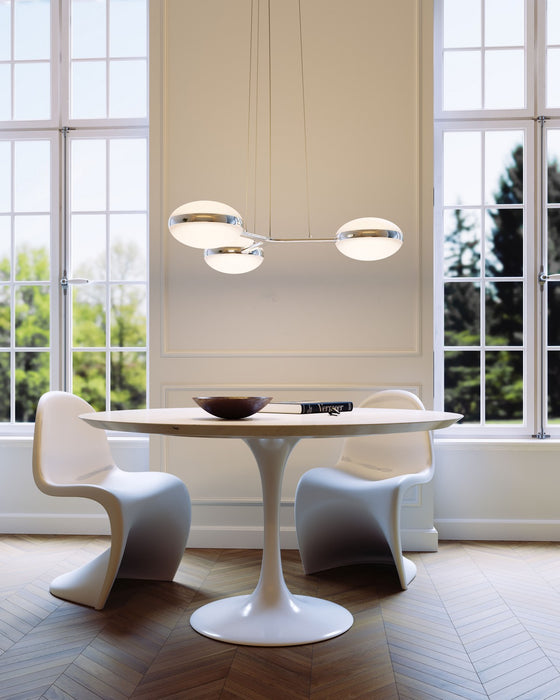 Sonneman 3612.01 LED Pendant, Polished Chrome