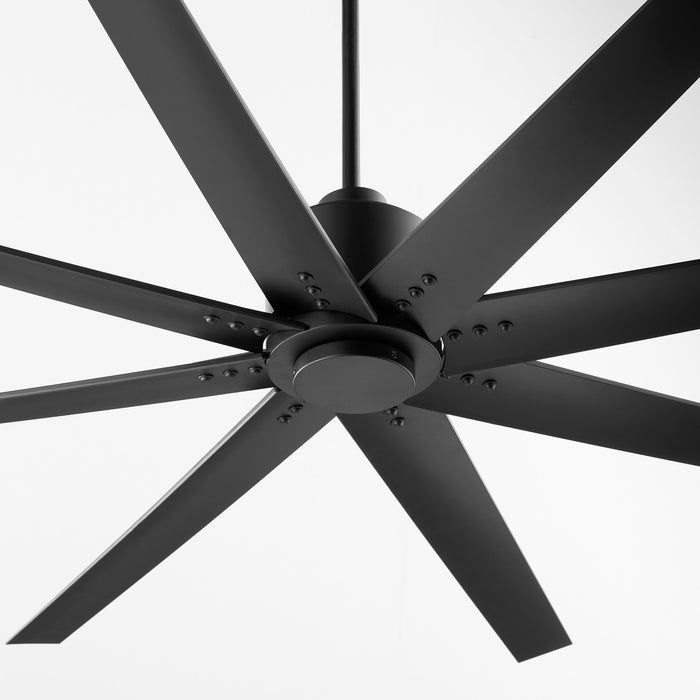 Oxygen 3-108-1515 72" Ceiling Fan, Black W/ Black Blades