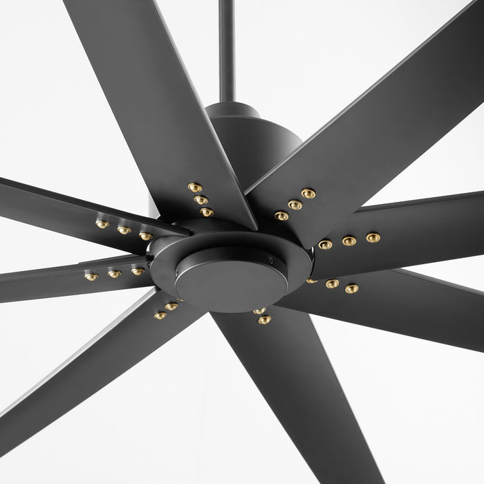 Oxygen 3-108-1515 72" Ceiling Fan, Black W/ Black Blades