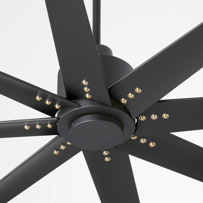 Oxygen 3-112-1515 56" Ceiling Fan, Black W/ Black Blades