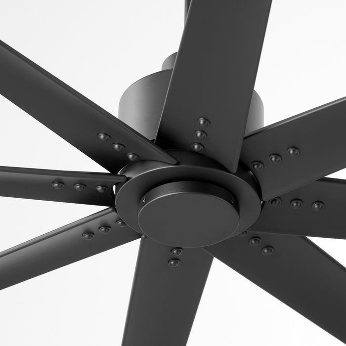 Oxygen 3-112-1515 56" Ceiling Fan, Black W/ Black Blades