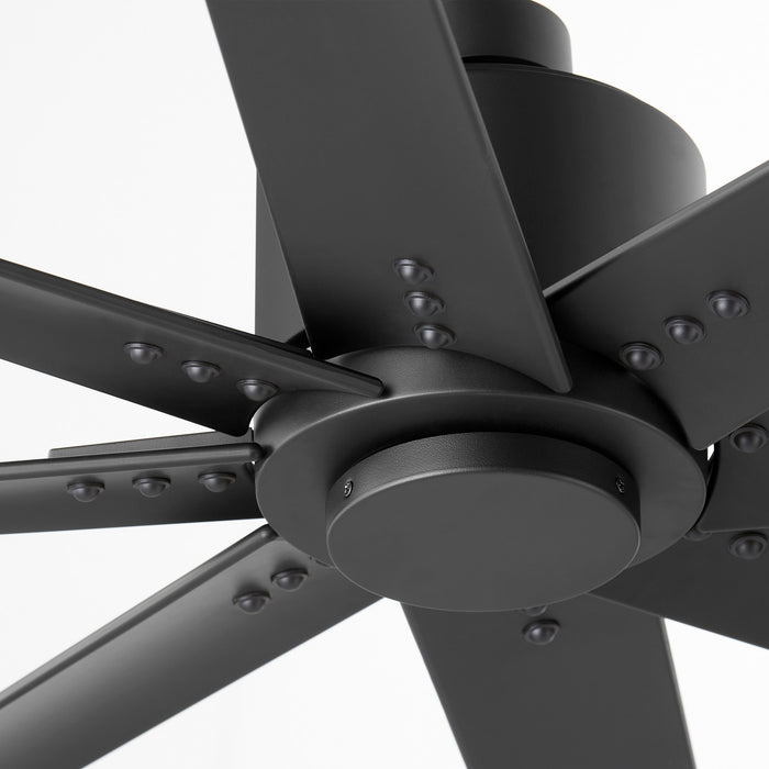 Oxygen 3-112-1515 56" Ceiling Fan, Black W/ Black Blades