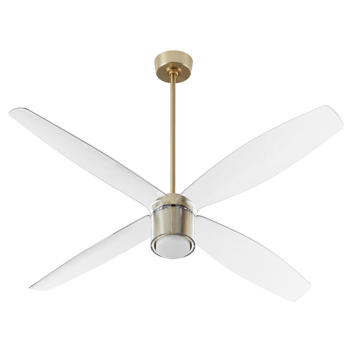 Oxygen 3-116-40 60" Ceiling Fan, Aged Brass