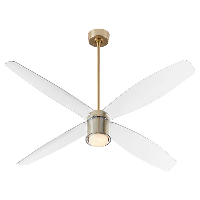 Oxygen 3-116-40 60" Ceiling Fan, Aged Brass