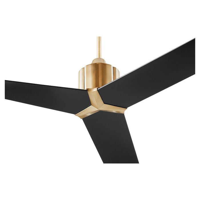 Oxygen 3-117-415 60" Ceiling Fan, Aged Brass