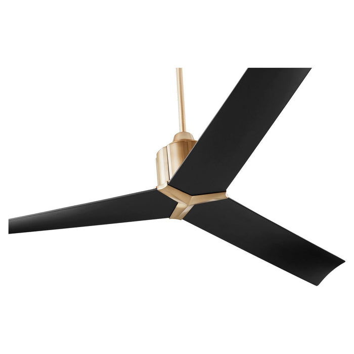 Oxygen 3-117-415 60" Ceiling Fan, Aged Brass
