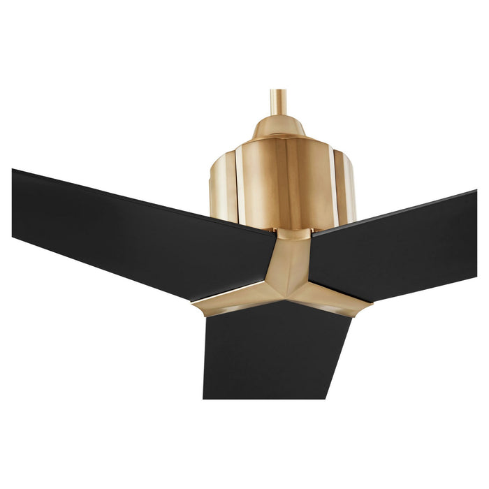 Oxygen 3-117-415 60" Ceiling Fan, Aged Brass