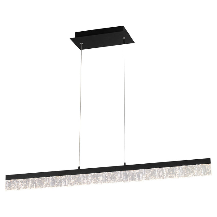 Oxygen 3-421-15 LED Linear Pendant, Black
