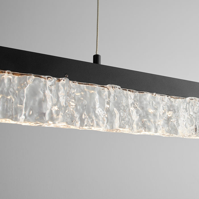 Oxygen 3-421-15 LED Linear Pendant, Black