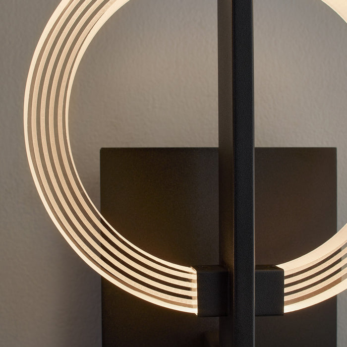 Oxygen 3-5014-15 LED Wall Sconce, Black