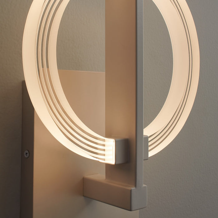 Oxygen 3-5014-6 LED Wall Sconce, White