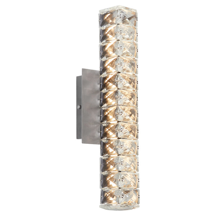 Oxygen 3-572-24 LED Wall Sconce, Satin Nickel