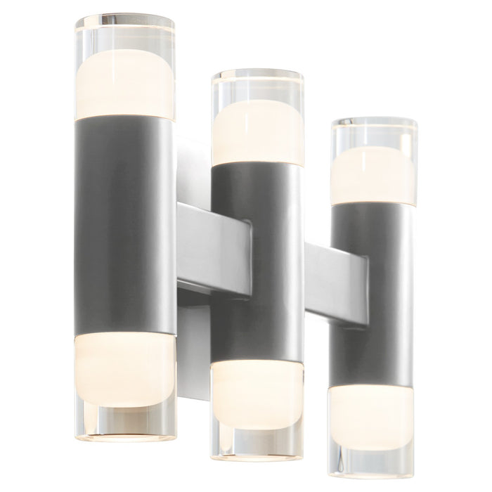 Oxygen 3-596-24 LED Vanity, Satin Nickel
