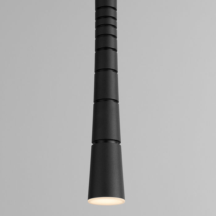 Oxygen 3-6004-15 LED Pendant, Black