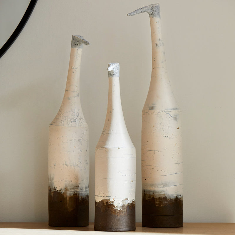 Cyan 11407 Sculpture, Off-White