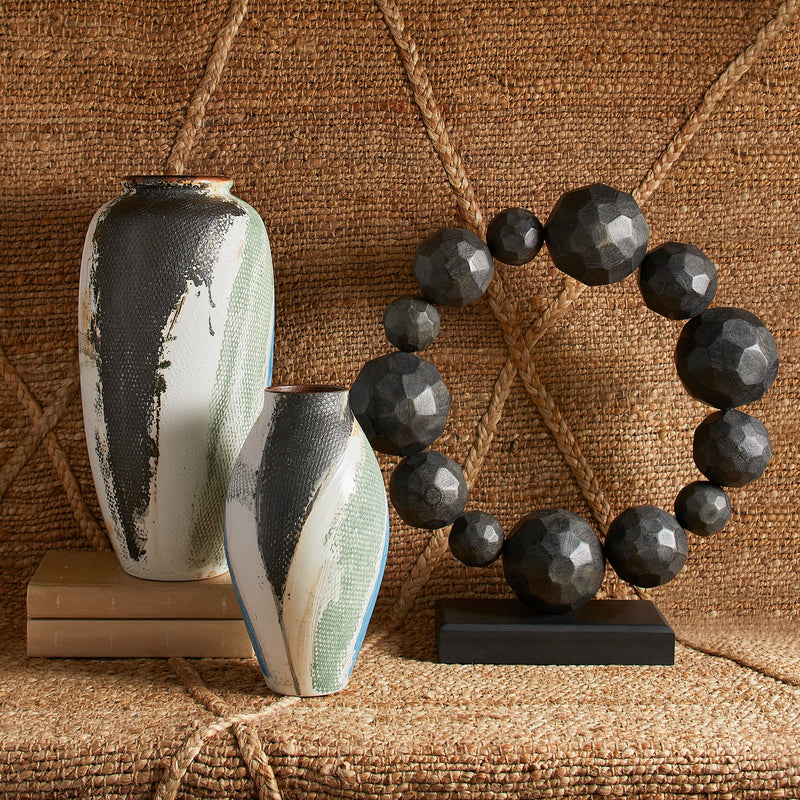 Cyan 11427 Vase, Multi Colored