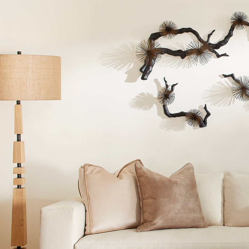 Cyan 11434 Wall Decor, Black And Gold Accents