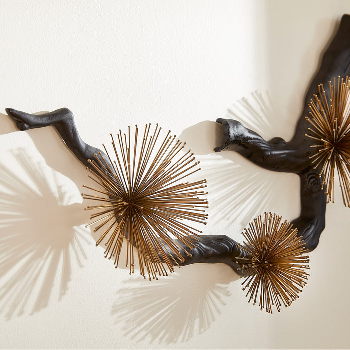 Cyan 11435 Wall Decor, Black And Gold Accents