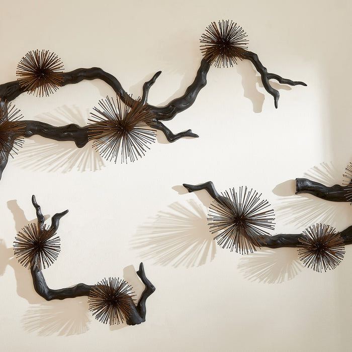 Cyan 11436 Wall Decor, Black And Gold Accents